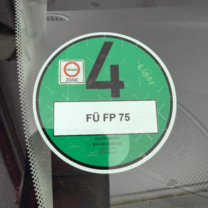 Umweltplakette für ausländische Fahrzeuge – für deutsche Umweltzonen
